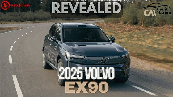 Video: Meet the 2025 Volvo EX90: All-Electric Luxury SUV with 300-Mile Range &amp; Advanced Tech!