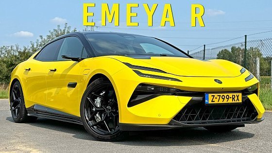 Video: LOTUS EMEYA R 919HP // REVIEW on AUTOBAHN