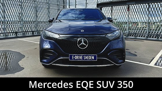 Video: 2023 Mercedes EQE SUV 350 | Walkaround | Acceleration | Fly by | Range test | 4K