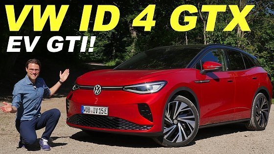 Video: VW ID4 GTX 300 hp AWD REVIEW - the new EV GTI (US: ID.4 Pro S)