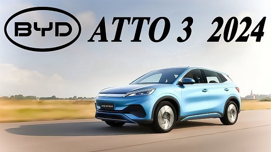 Video: BYD Atto 3 2024 Review: Extended Range, Price, and Features of the New Electric SUV!