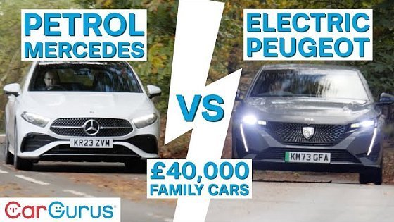 Video: Petrol Mercedes A200 vs Electric Peugeot E-308: Same price, VERY different cars