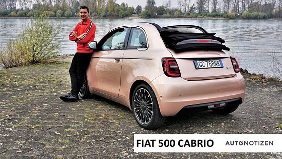 Video: Fiat 500 Cabrio (42 kWh) 2021: Elektro-Kleinwagen im Review, Test, Fahrbericht