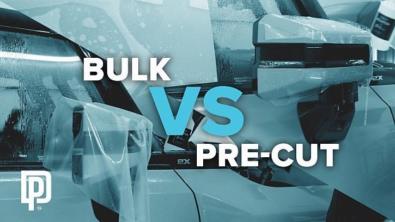 Video: Which is better for Mirrors? l Bulk vs Pre-Cut PPF Install on 2024 Hummer EV