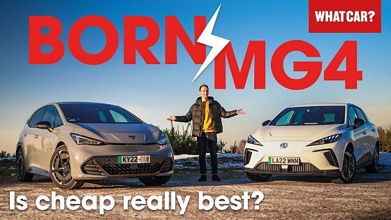 Video: MG4 vs Cupra Born review – what's the BEST small electric car? | What Car?