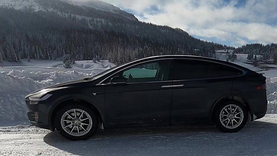 Video: Winter Range Test, 2021 Tesla X Long Range Plus