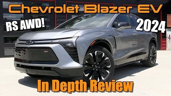 Video: 2024 Chevrolet Blazer EV RS AWD: Start Up, Test Drive & In Depth Review