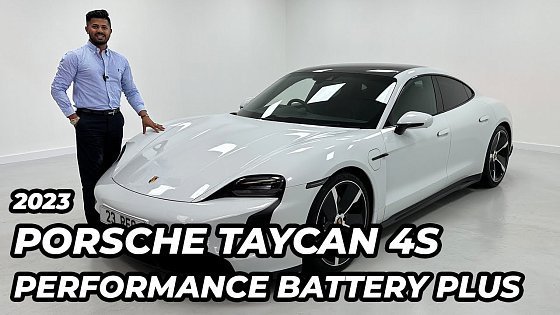 Video: 2023 Porsche Taycan 4S AWD (93.4kWh Performance Battery Plus)