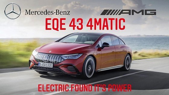 Video: The All-New 2022 Mercedes-AMG EQE 43 4MATIC | Running, Exterior and Interior | WOCI