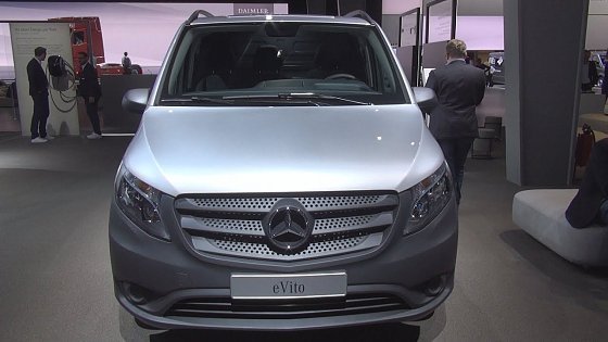 Video: Mercedes-Benz eVito Series One Limited Special Edition Panel Van (2019) Exterior and Interior