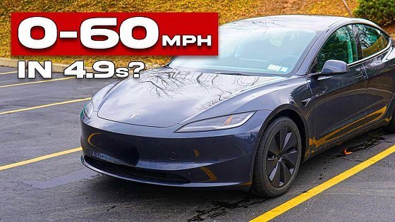 Video: 2024 Tesla Model 3 Long Range RWD Review + 0-60 Test | Range, Features & Performance Breakdown