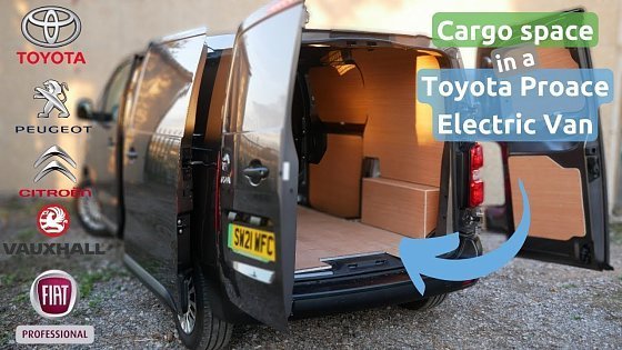 Video: Toyota Proace Electric cargo space and dimensions