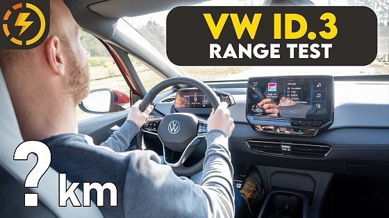 Video: Volkswagen ID.3 Range test | This ID.3 has more range than you think