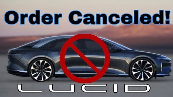 Video: Canceling My Lucid Air Pure Order! | No Tax Credit!!??