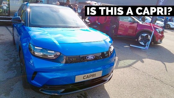 Video: New Ford Capri EV & Ford Explorer EV | Rebadged VW or Actually Good?