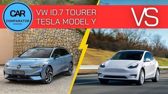 Video: Volkswagen ID.7 Tourer vs Tesla Model Y | 2024 | Detailed Comparison of Specs, Dimensions and Prices