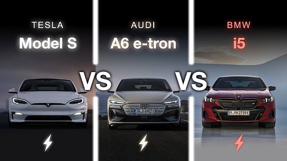 Video: THIS IS TOUGH! BMW I5 vs AUDI A6 E-TRON vs TESLA MODEL S