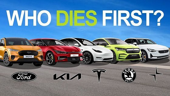 Video: Electric range battle - Tesla vs Polestar vs Kia vs Ford vs Skoda