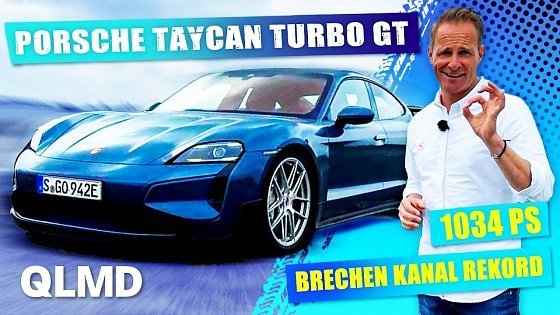 Video: Ü-1.000 PS Porsche hämmert alles weg! Tesla kann einpacken! | Taycan Turbo GT | Matthias Malmedie