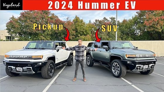 Video: 2024 Hummer EV SUV vs SUT