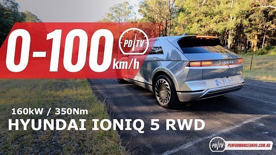 Video: 2022 Hyundai IONIQ 5 RWD 0-100km/h &amp; motor sound