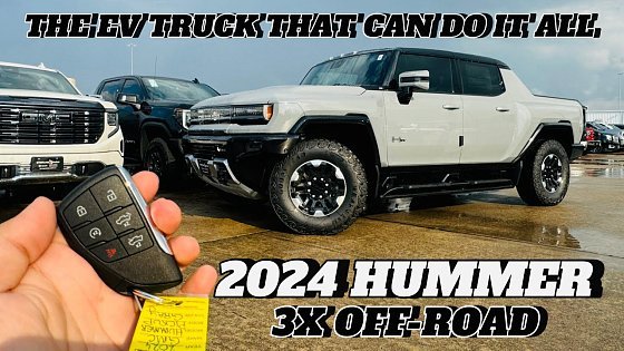 Video: 2024 HUMMER EV 3X OFF-ROAD: 1000 HORSEPOWER !!