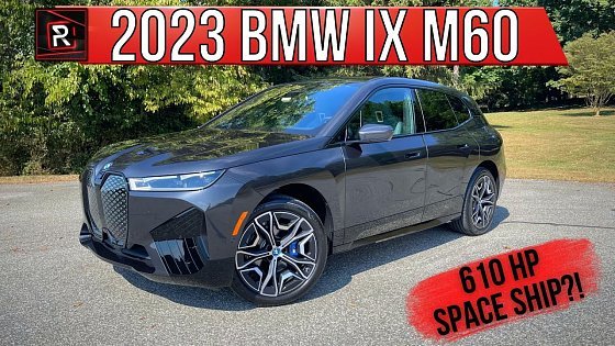 Video: The 2023 BMW iX M60 Is A Quicker &amp; Less Expensive Electric X5M Sized SUV