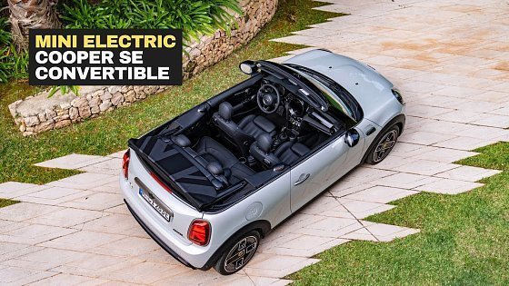 Video: MINI Electric Cooper SE Convertible White Silver - 1 OF 999