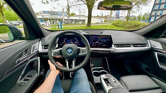 Video: 2023 BMW iX1 Test Drive POV | Ambience Binaural Sound