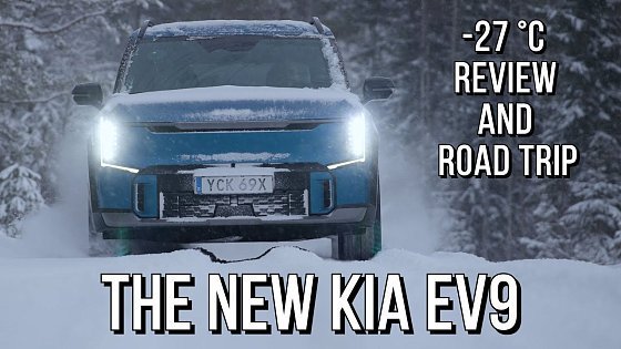 Video: NEW KIA EV9 // -27 °C WINTER TRIP // Why is it so POPULAR? // REVIEW // NEW Model 2024