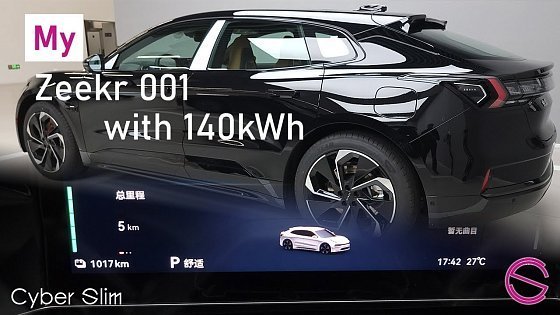 Video: Zeekr 001 with 140kWh and 1000 km range!