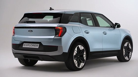 Video: All electric Ford Explorer A Bold New Electric Vehicle That Combines German Engineering