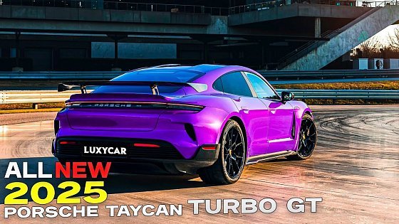 Video: 1092 HP (2025) Porsche Taycan Turbo GT Goes to Extremes!