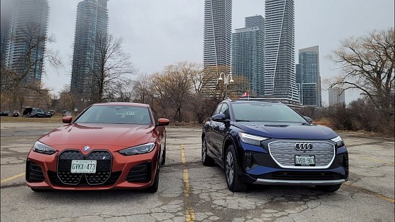 Video: 2024 BMW i4 Xdrive 40 vs Audi Q4 Etron 50 comparison review Part 1