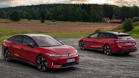 Video: 2025 Volkswagen ID 7 GTX Tourer and VW ID.7 GTX Sedan