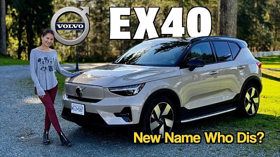 Video: Volvo XC40 Recharge Discontinued - Now It's the 2024 Volvo EX40 Review