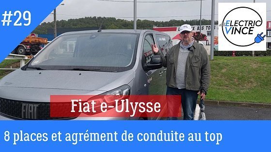 Video: Fiat e Ulysse 8 places et agrément de conduite au top