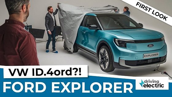 Video: NEW Ford Explorer rights VW’s wrongs! Electric SUV first look – DrivingElectric