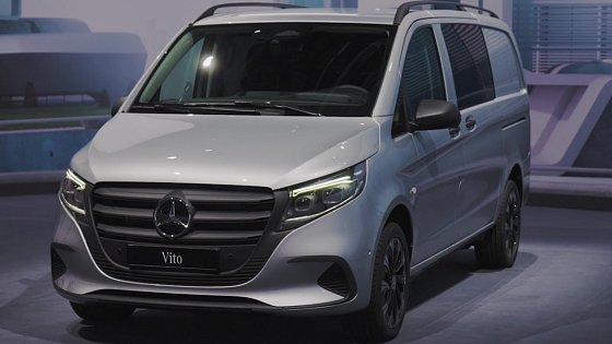 Video: Mercedes-Benz Vito and eVito Van Series Updated, New Mercedes-Benz Vito &amp; eVito VAN 2024