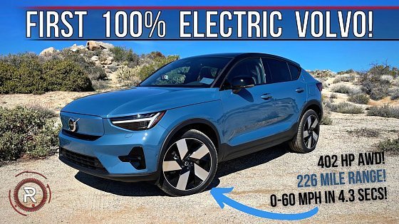 Video: The 2022 Volvo C40 Recharge Is An Electric Crossover Between The C30 & XC40