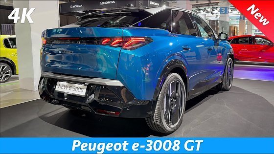 Video: Peugeot e-3008 GT 2024 - In-depth Review in 4K (Exterior - Interior)