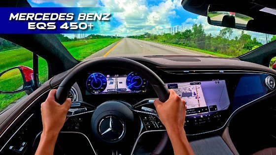 Video: The 2024 Mercedes Benz EQS 450+ POV Silent Review - A better luxury sedan?