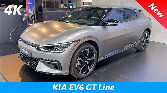 Video: KIA EV6 2022 (GT-Line) - FIRST full review in 4K | Exterior - Interior (Long Range AWD)