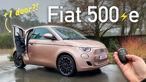Video: 2024 Fiat 500e 3+1 (118 hp) - FINALLY coming to the US!