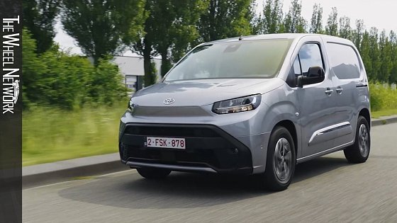 Video: 2024 Toyota Proace City Electric Comfort L1 | Grey Cloud | Driving, Interior, Exterior