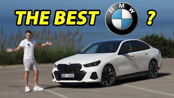 Video: all-new BMW 5 Series driving REVIEW! i5 M60 AWD vs eDrive40 RWD