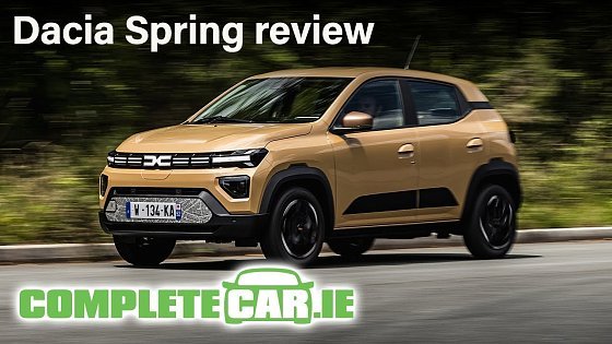 Video: 2024 Dacia Spring review | is this the most important electric car of the year?