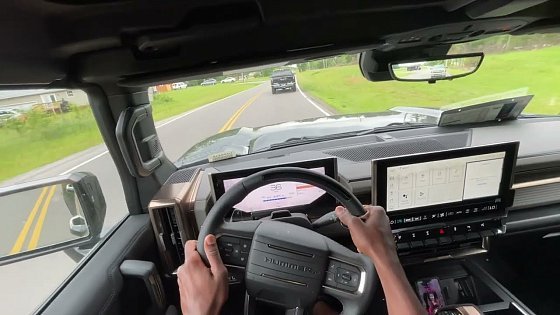 Video: 2024 GMC Hummer EV Truck 2X POV Test Drive