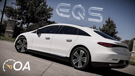 Video: 2023 Mercedes Benz EQS450+ Review and Drive - Not Quite An Electric S-Class