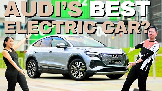 Video: 2024 Audi Q4 Sportback e-tron review (Singapore) — Their best EV yet?